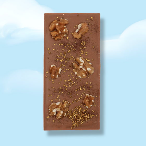 Milk Chocolate, Walnuts and Cinnamon